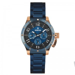 Expedition 6381 Rosegold Blue Lady Steel BFBURBU1